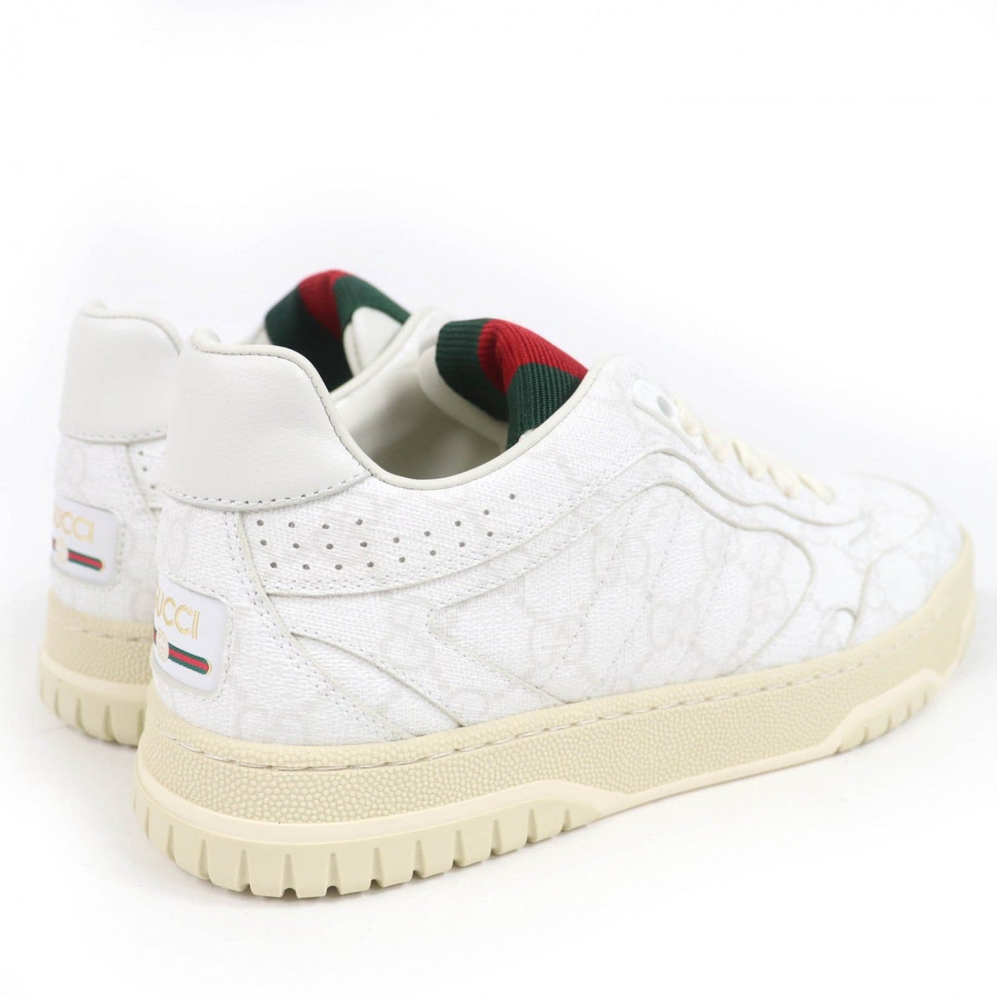 GUCCI Low cut sneakers 816818 GG Supreme white 36.5