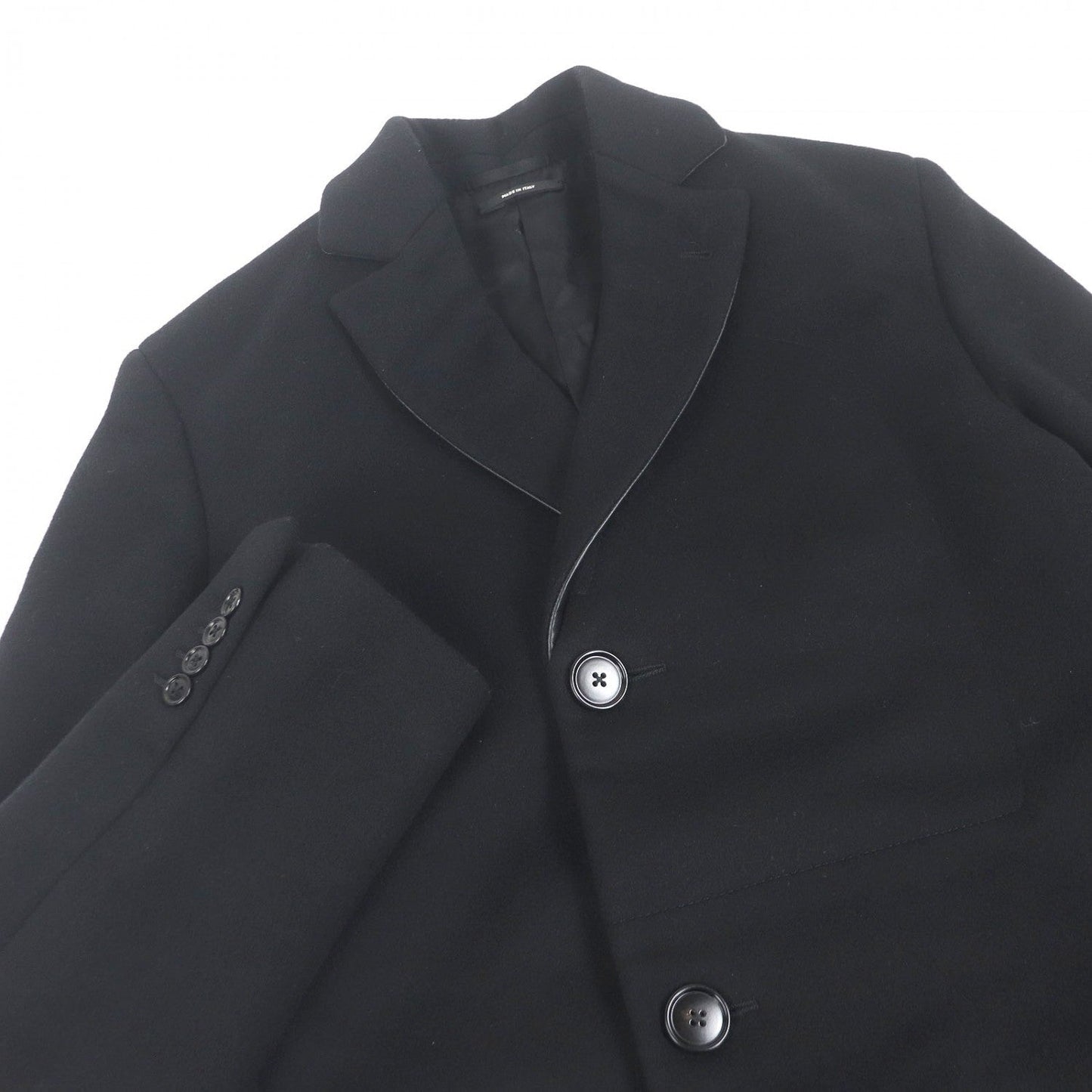 HERMES Chester coat cashmere black 44