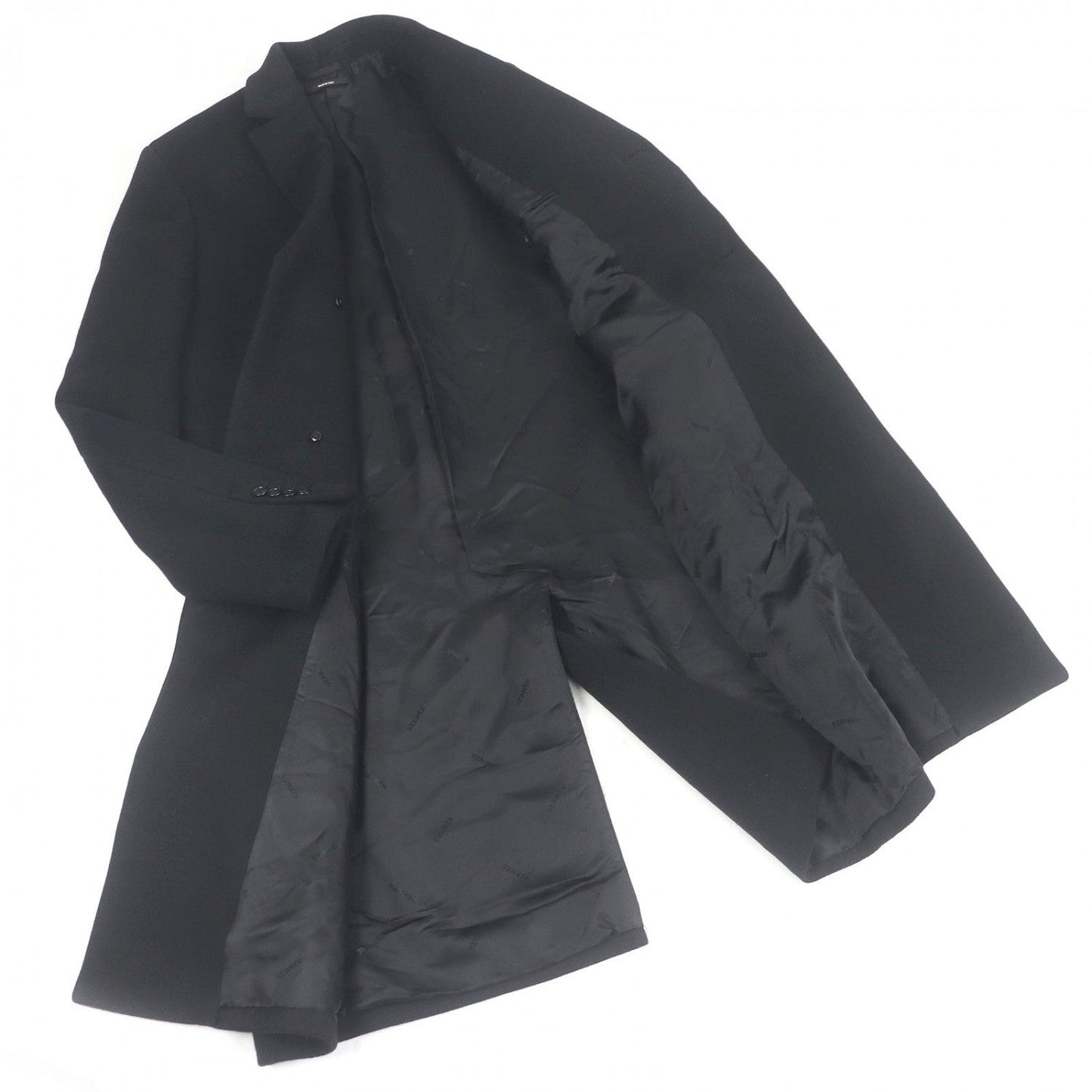 HERMES Chester coat cashmere black 44