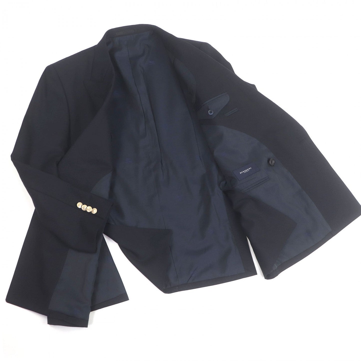 BURBERRY LONDON Jacket wool Navy 100-94-170 BB5
