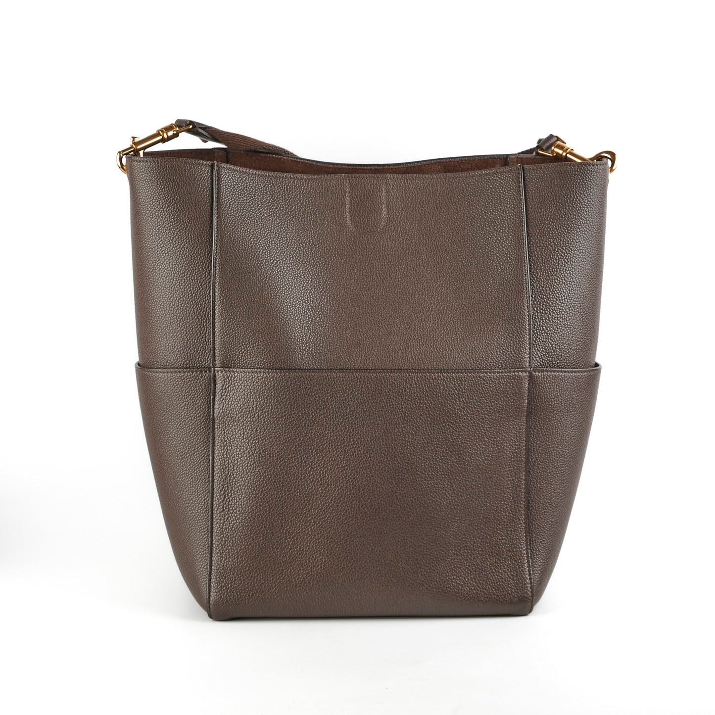 Luxury CELINE Seau Sangle Bucket Bag