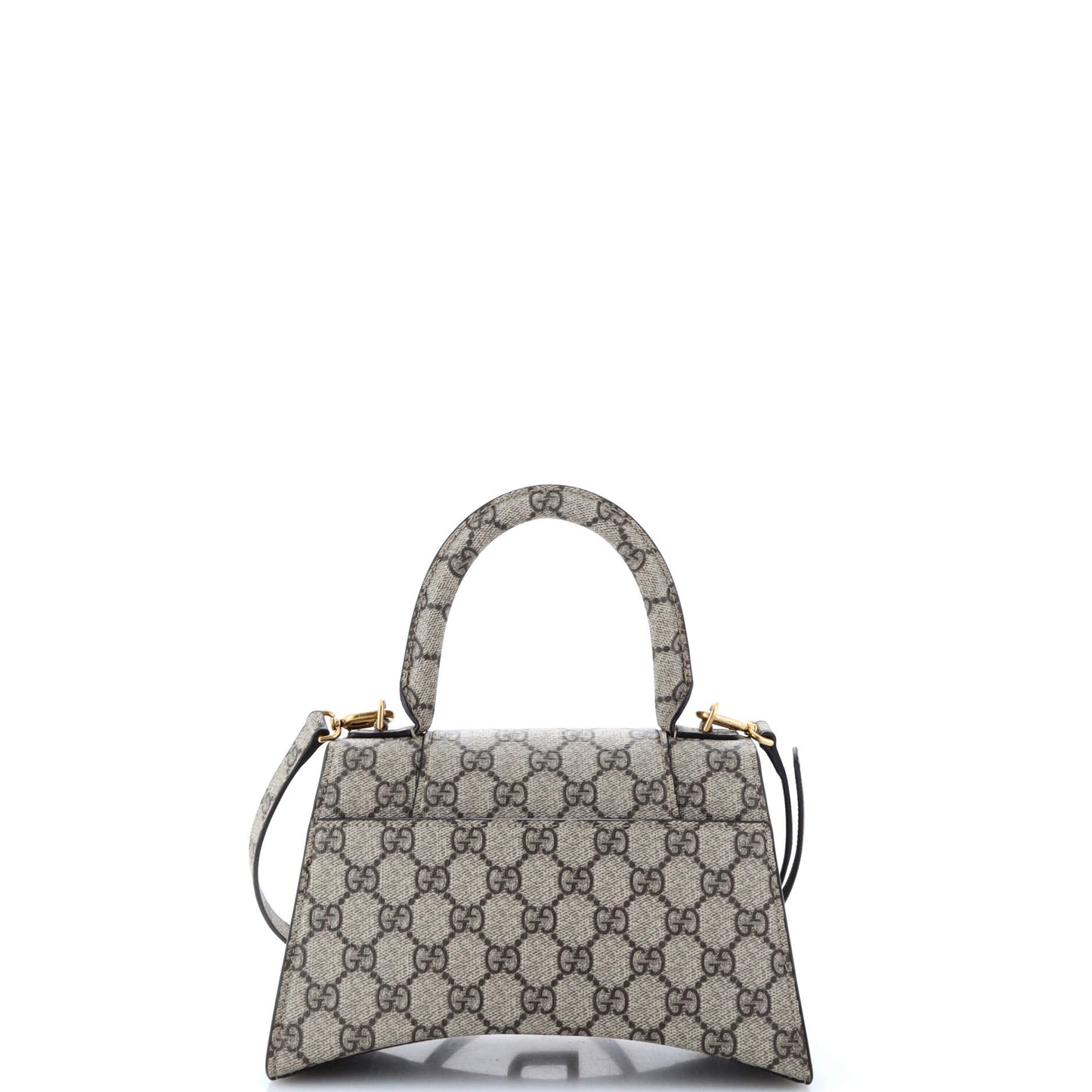 x Luxury Balenciaga Trending 2025 The Hacker Project Hourglass Top Handle Bag GG Coated Canvas Small