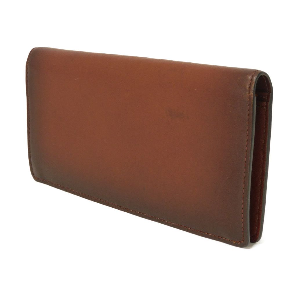 LOUIS VUITTON Long Wallet Purse M61195 Cuir Ombre Leather Akajou Cuir Ombre Portefeuille Braza