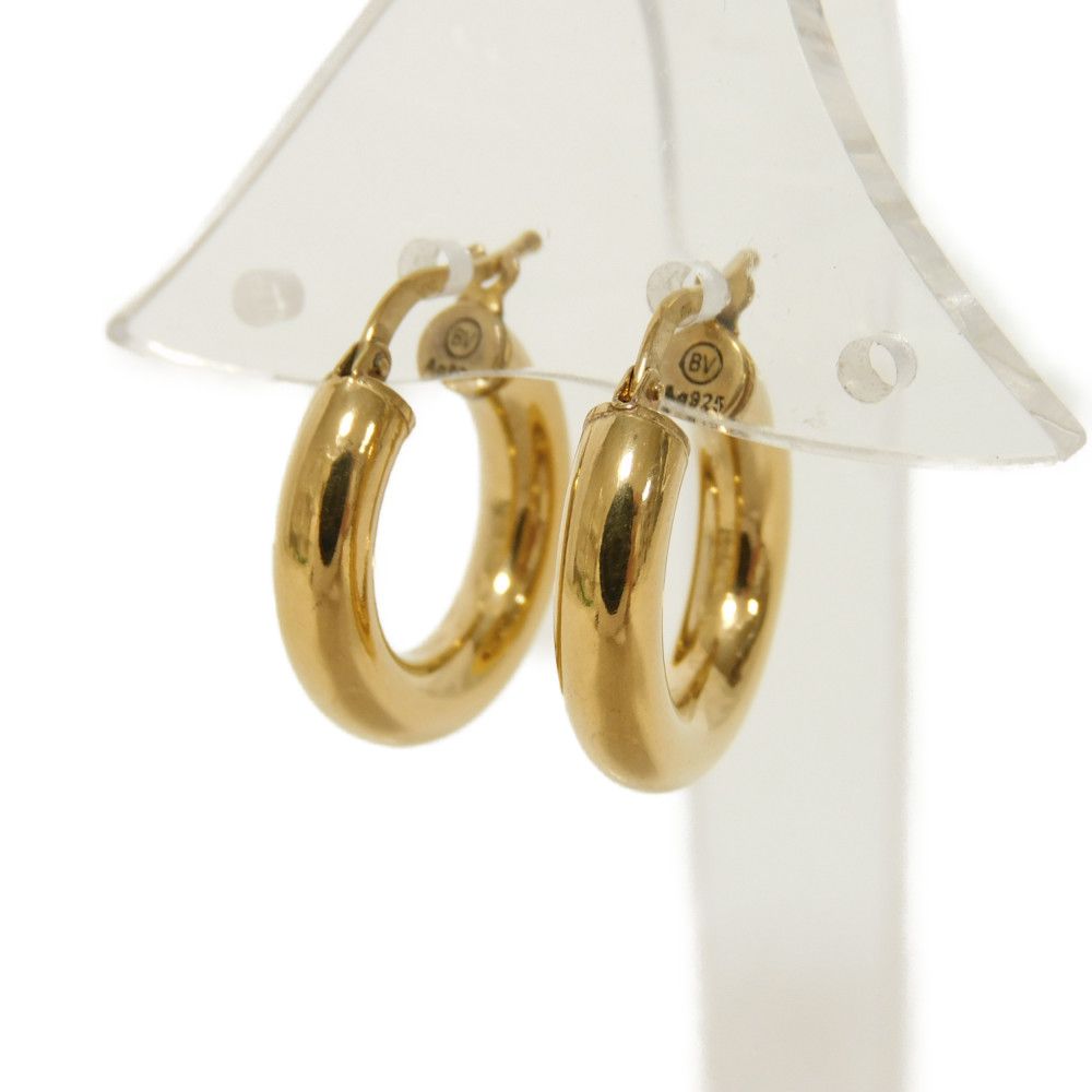 BOTTEGAVENETA Pierce 573452 VAHU0 8120 Ag925 (18K finish) gold Argent Oro Giallo Essential