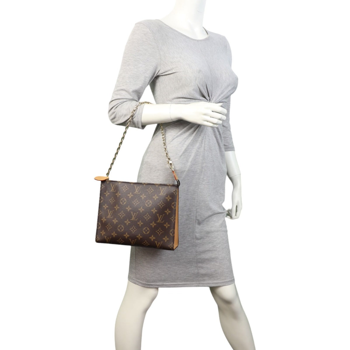 Louis Vuitton Toiletry Pouch On Chain Monogram