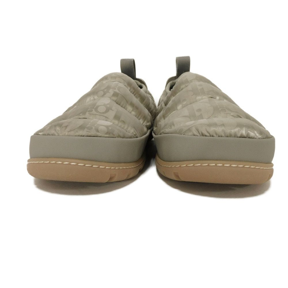 Dior Slip-on 3SA089ZHN_H161 Nylon beige Oblique Quilting Snow Slippers 39