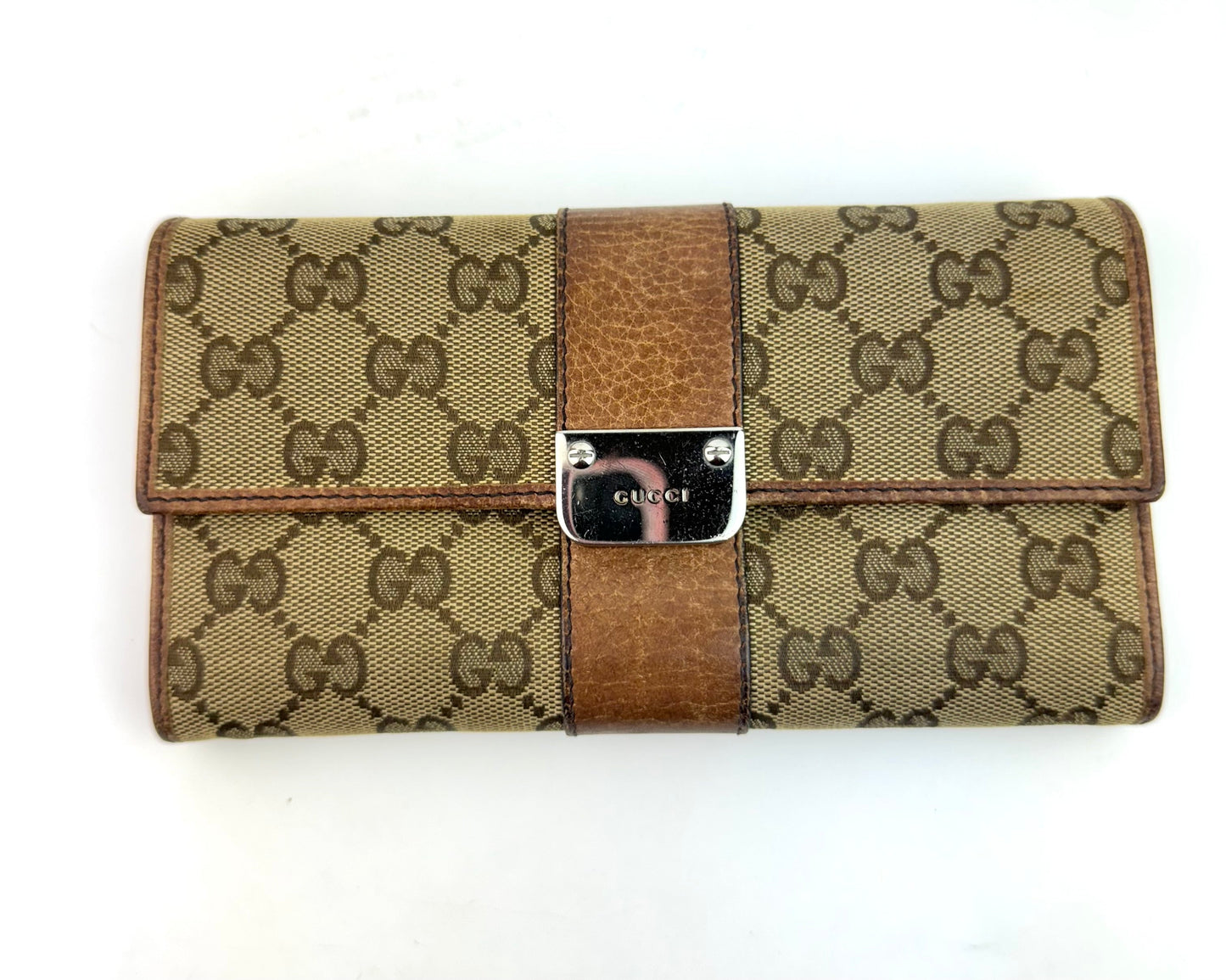 Gucci Continental Beige Wallet