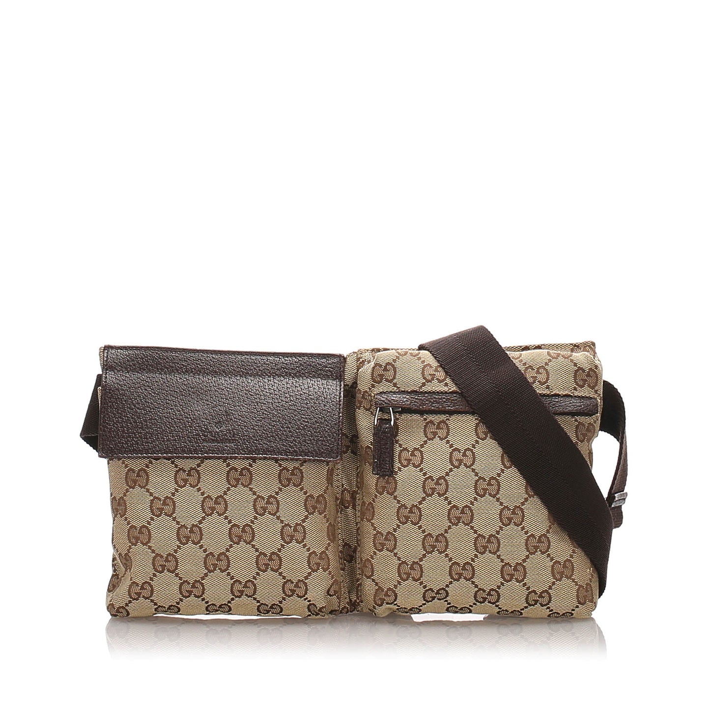 GUCCI GG CANVAS WAIST BAG