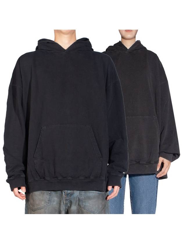 Luxury Balenciaga Trending 2025 Back Logo Hooded Top Black