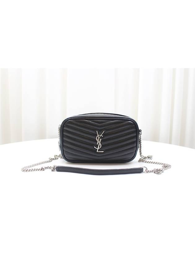 Luxury Saint Laurent Trending 2025 Used luxury goods Daall Monogram Lou mini camera cross bag 748849