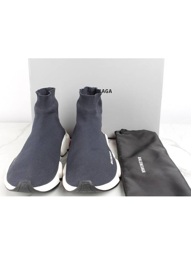 Luxury Balenciaga Trending 2025 Speedrunner sneakers dark gray 43 280