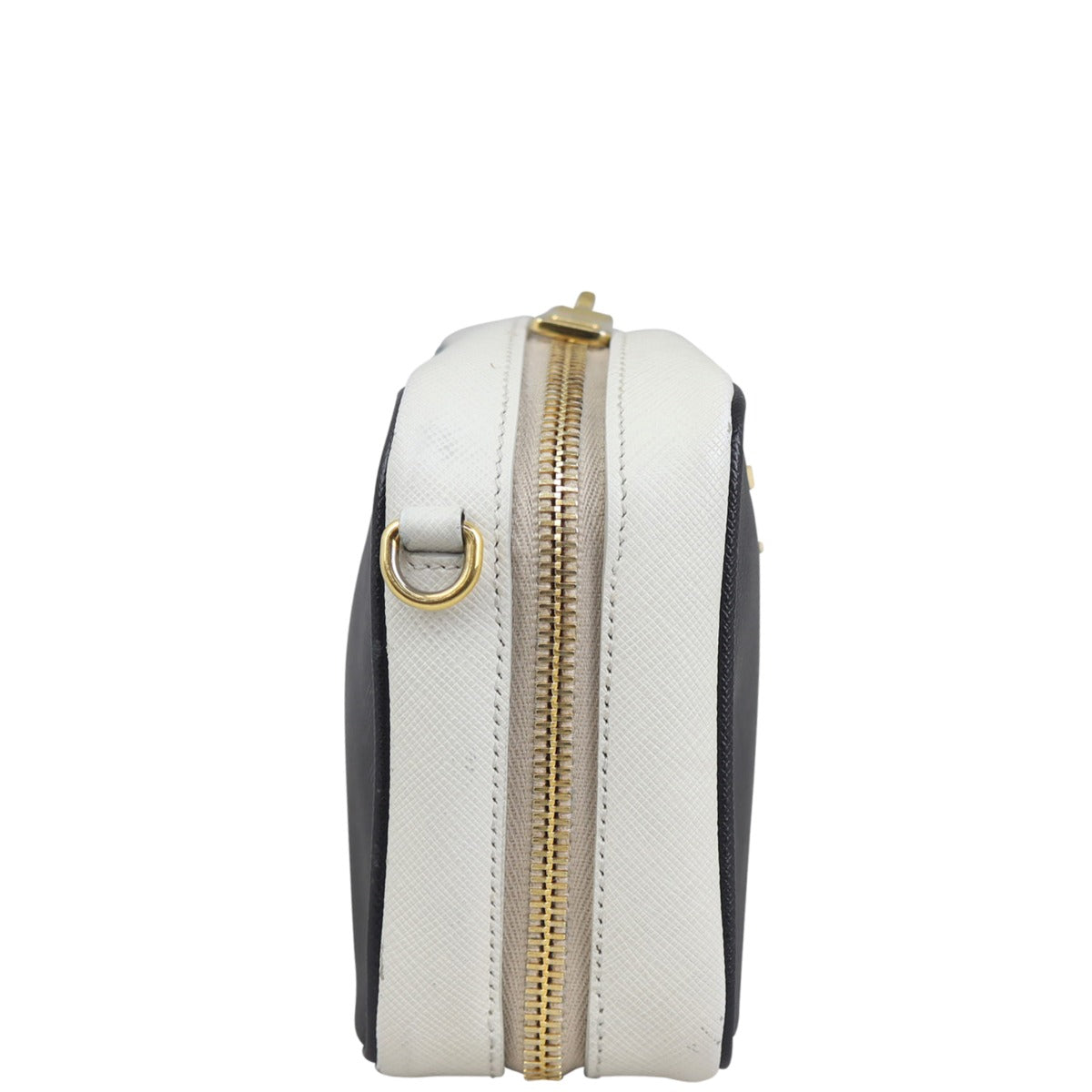 Prada Saffiano Camera Crossbody Chain Bag