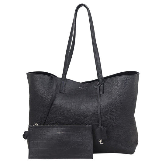 Saint Laurent Shopping Tote Croc Embossed
