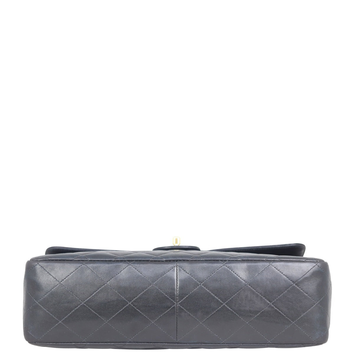 Chanel Classic Single Flap Jumbo |  Black Quilted Lambskin