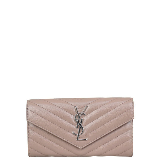 Saint Laurent Monogram Envelope Wallet Large