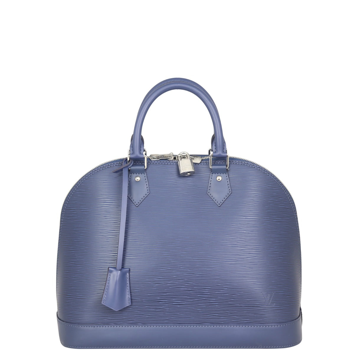 Louis Vuitton Alma MM Epi | Indigo Blue