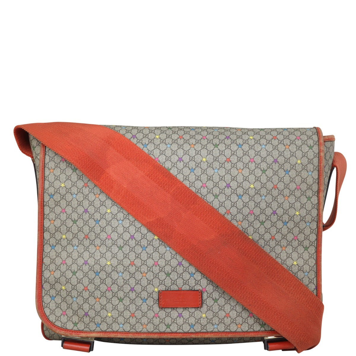Gucci GG Supreme Stars Diaper Bag
