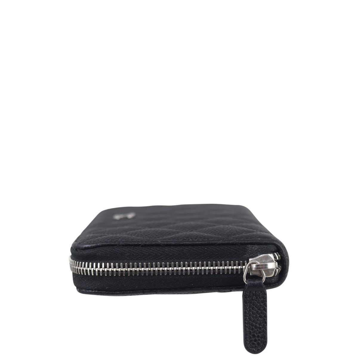 Chanel Classic Long Zipped Wallet | Silver Hardware