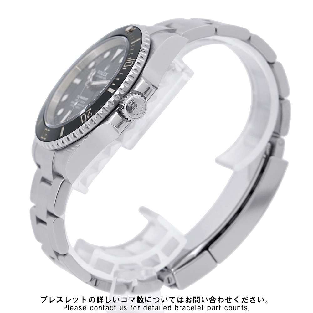 ROLEX Submariner No-Date W41mm Stainless Steel Black Dial124060