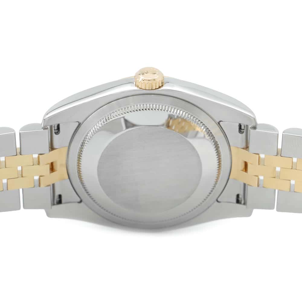 ROLEX Datejust W36mm Stainless Steel K18YG Champagne Dial116233