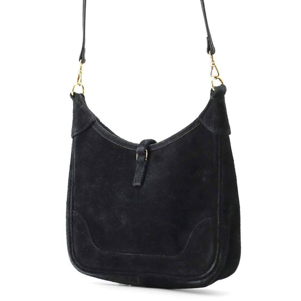 HERMES mini mini trim Black Doblis