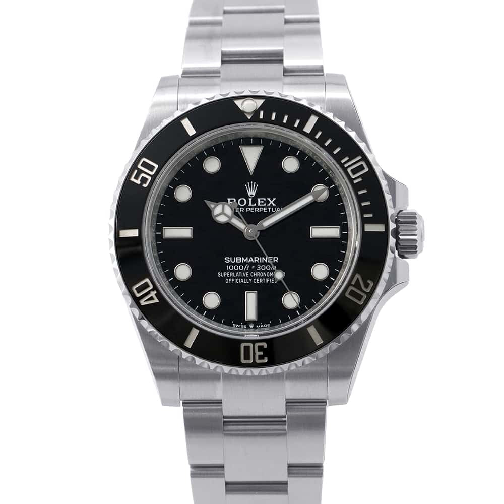 ROLEX Submariner No-Date W41mm Stainless Steel Black Dial124060