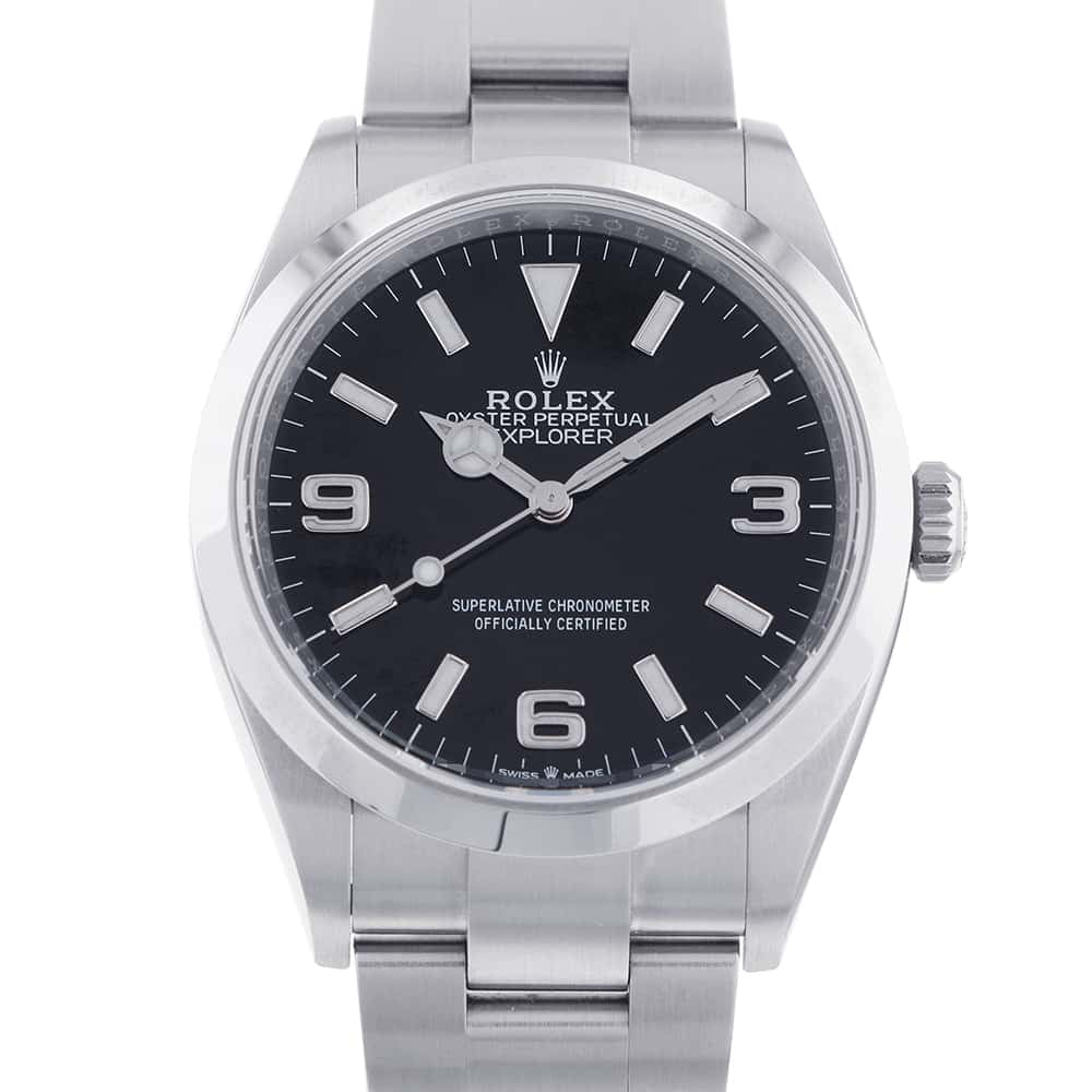 ROLEX Explorer 36 W36mm Stainless Steel Black Dial124270