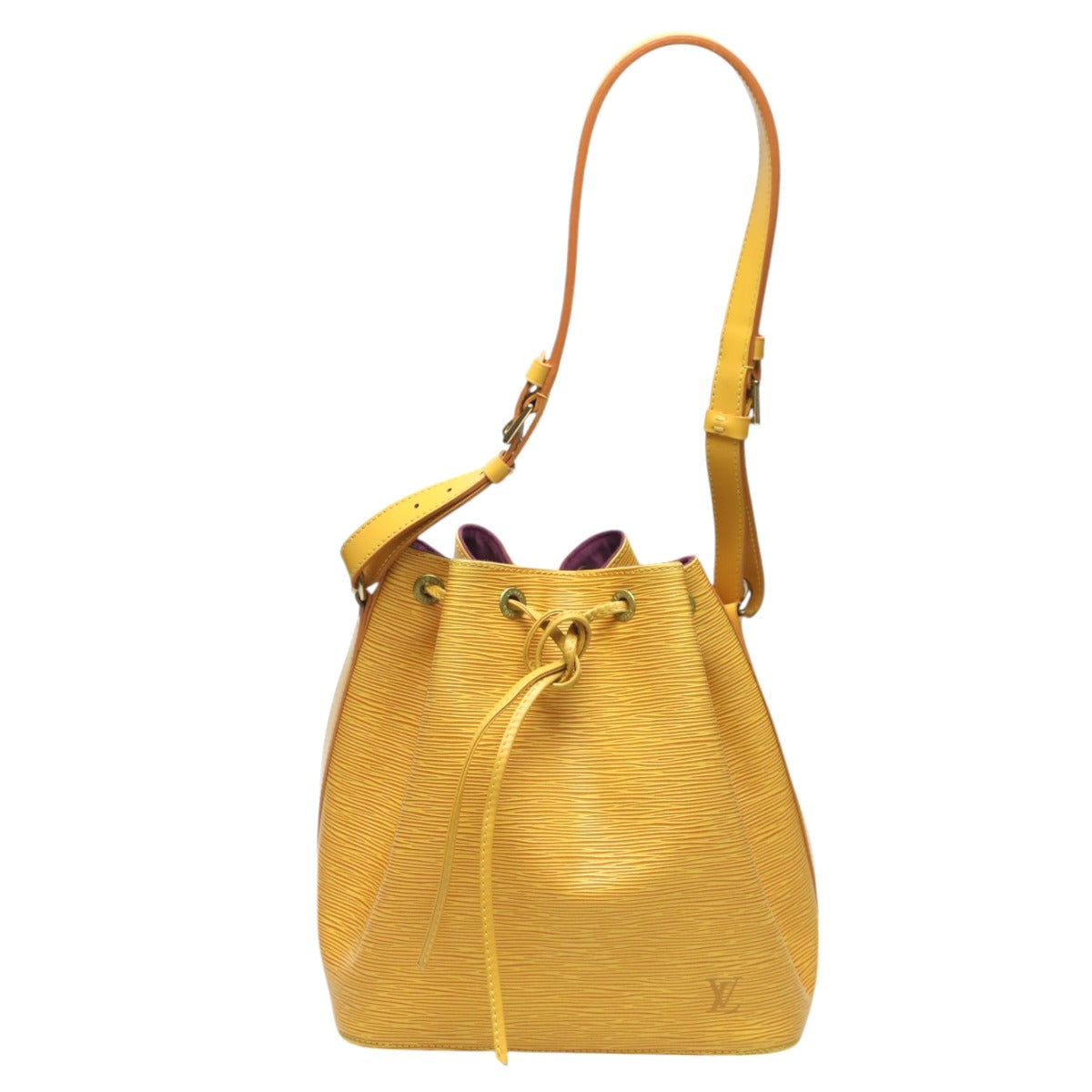 LOUIS VUITTON Shoulder Bag M44109 Epi Leather Tassiri Yellow Drawstring type Shoulder Bag Epi Petit Noe unisex(Unisex)