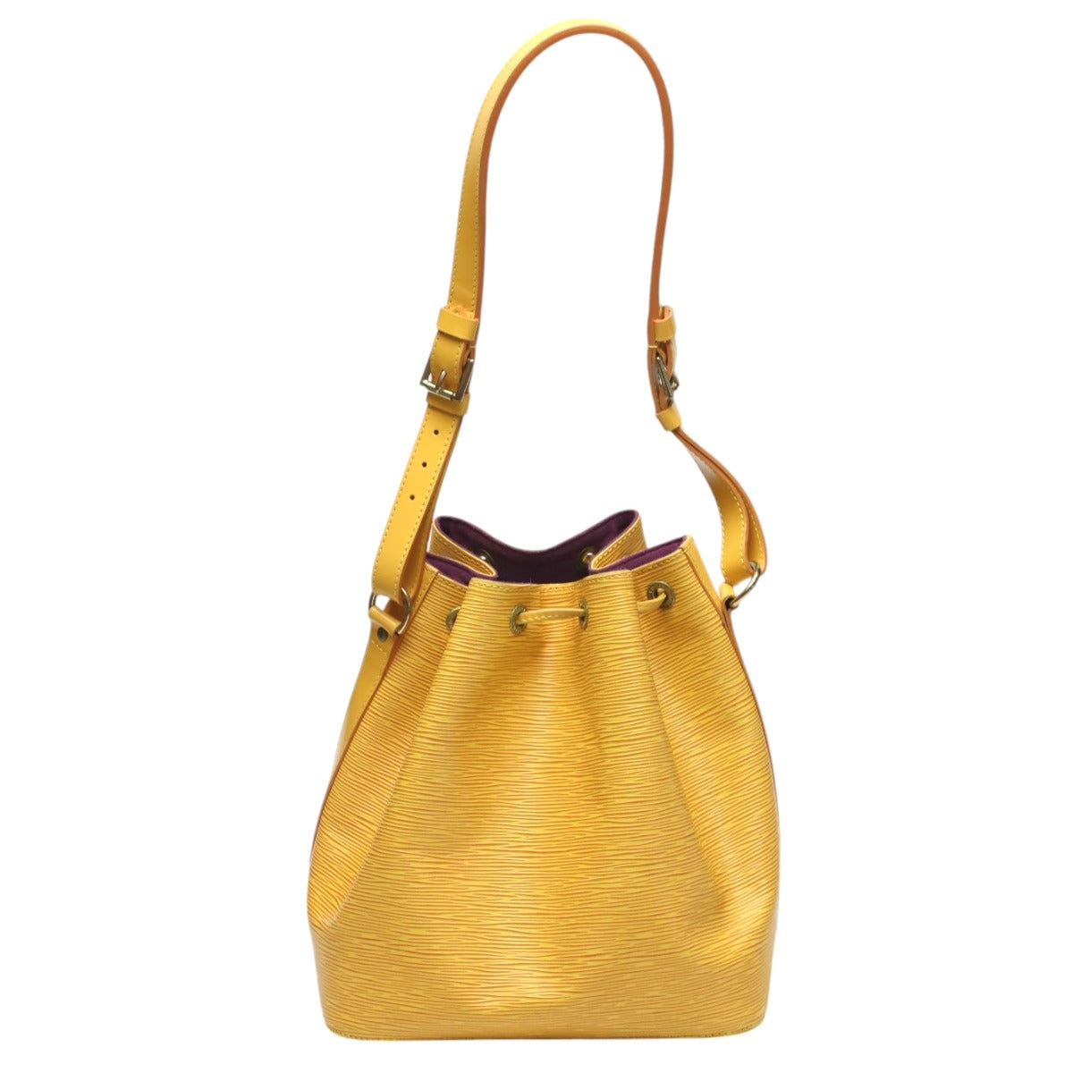 LOUIS VUITTON Shoulder Bag M44109 Epi Leather Tassiri Yellow Drawstring type Shoulder Bag Epi Petit Noe unisex(Unisex)
