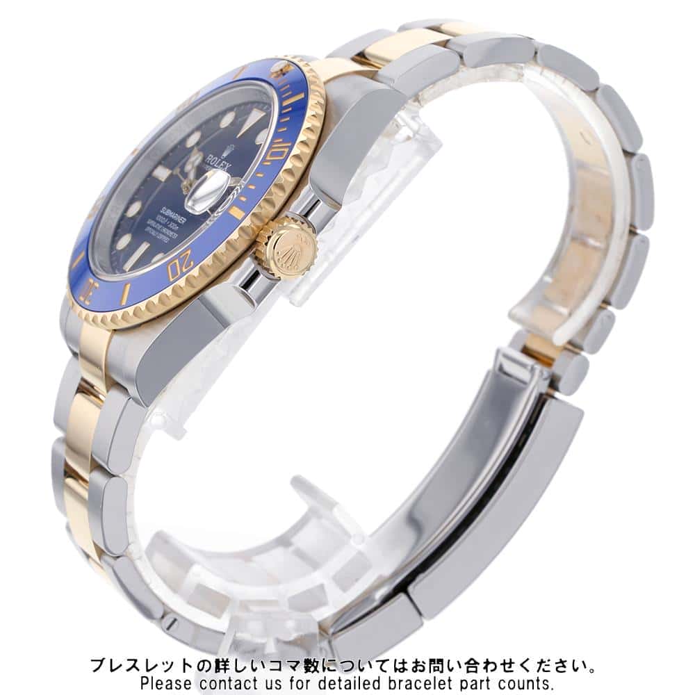 ROLEX Submariner-Date W41mm Stainless Steel K18YG Blue Dial126613LB