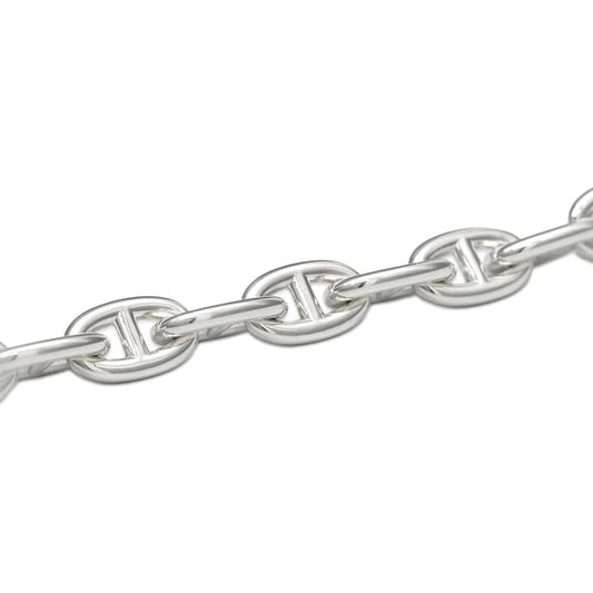 HERMES Chaine d'Ancre Bracelet 15 frames Size MM SV925