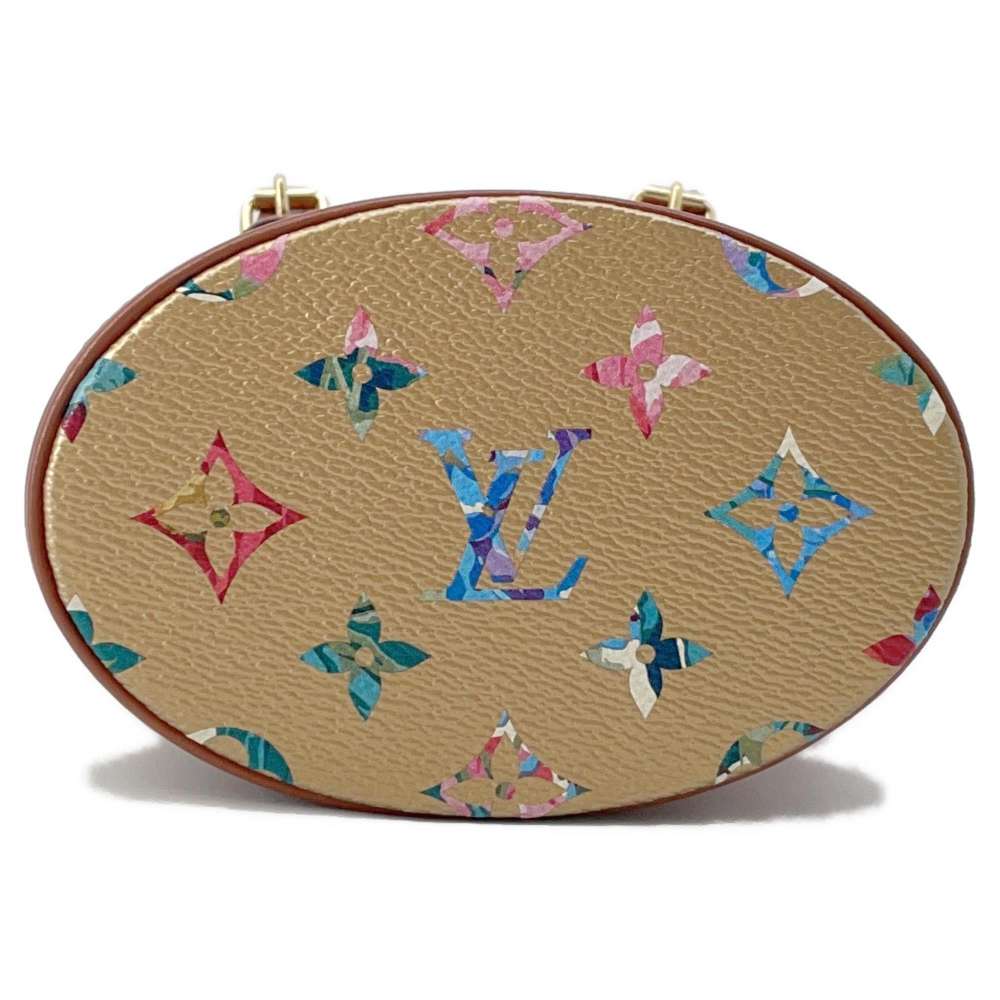 LOUIS VUITTON Nano bucket MetalicGoldM81724 Monogramã»Flora Le LV Garden Size Nano
