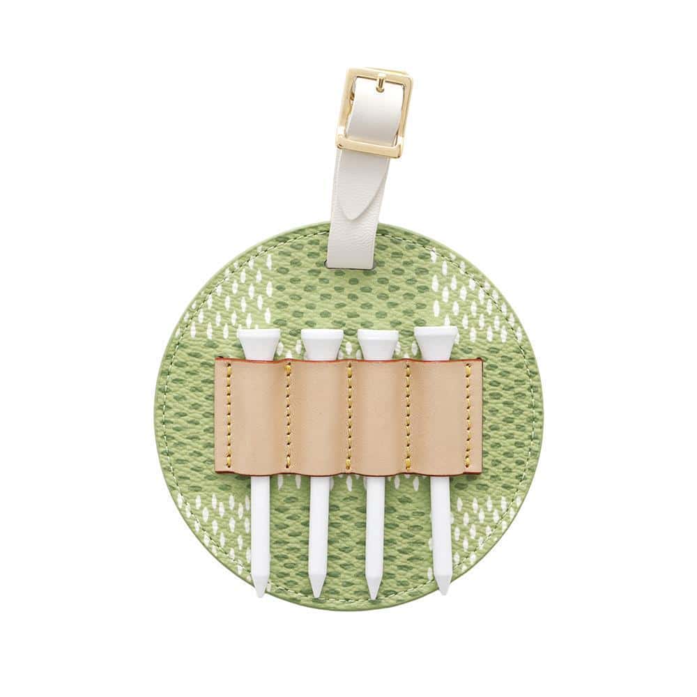 LOUIS VUITTON Bag Tag ã»Golf tees GreenGI1063 Damier Golf