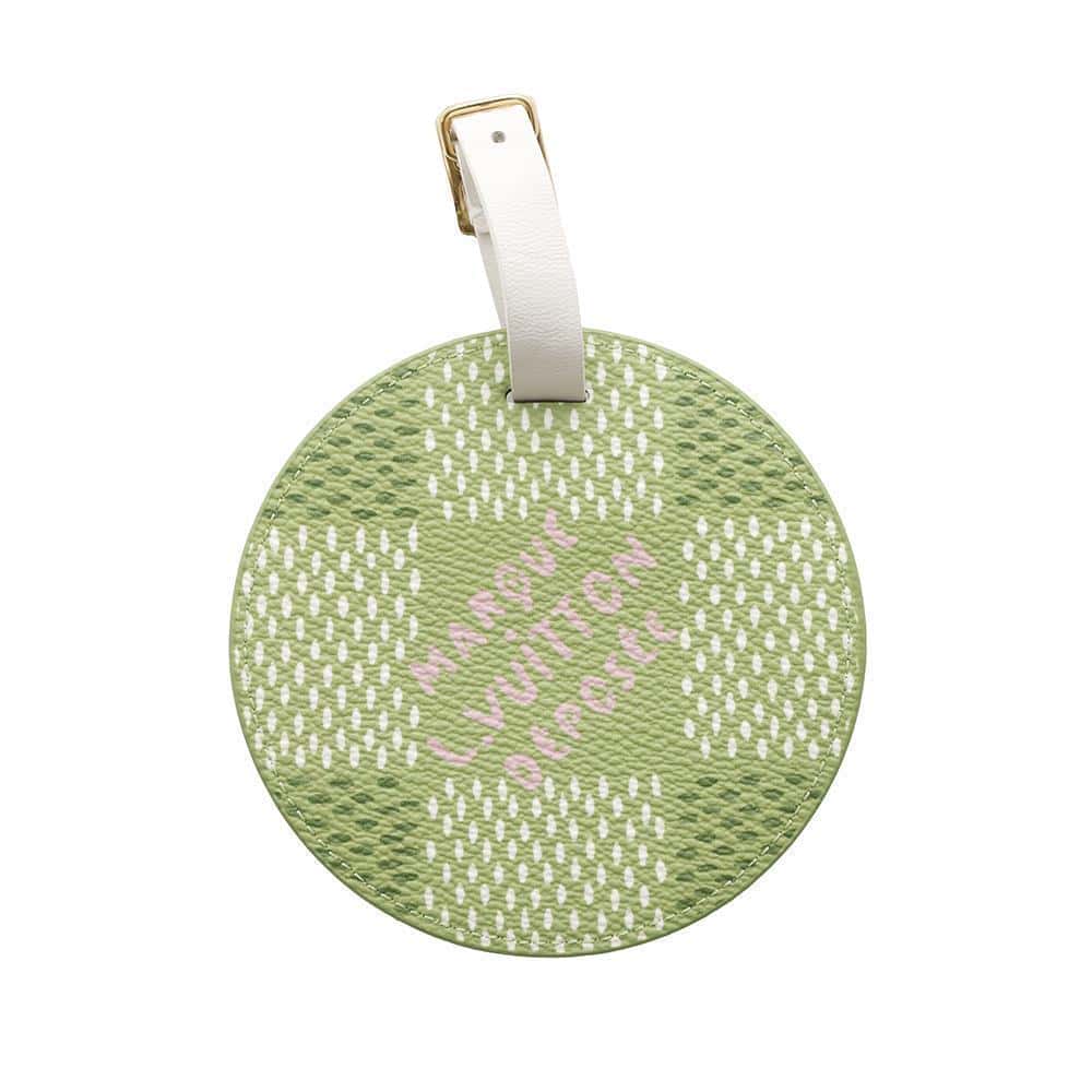LOUIS VUITTON Bag Tag ã»Golf tees GreenGI1063 Damier Golf