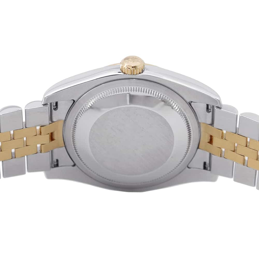 ROLEX Datejust W36mm Stainless Steel K18YG Champagne Dial116233