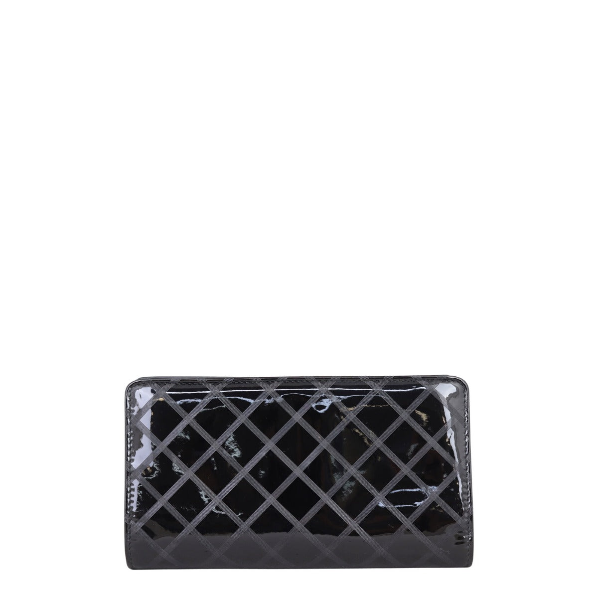 Chanel Vinyl CC Yen Wallet