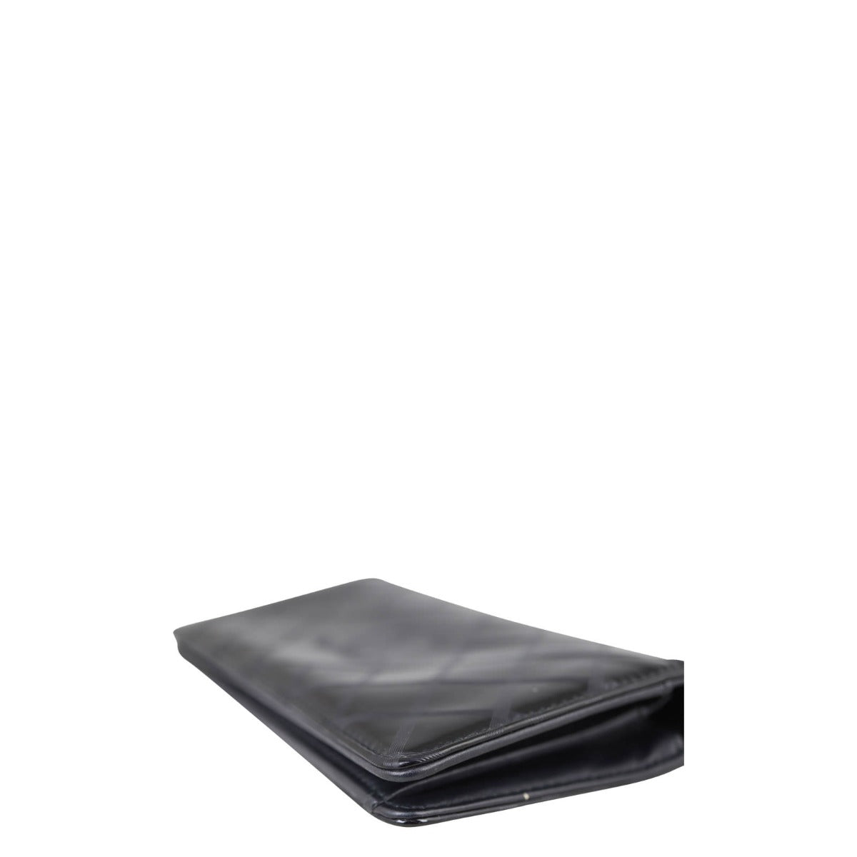Chanel Vinyl CC Yen Wallet