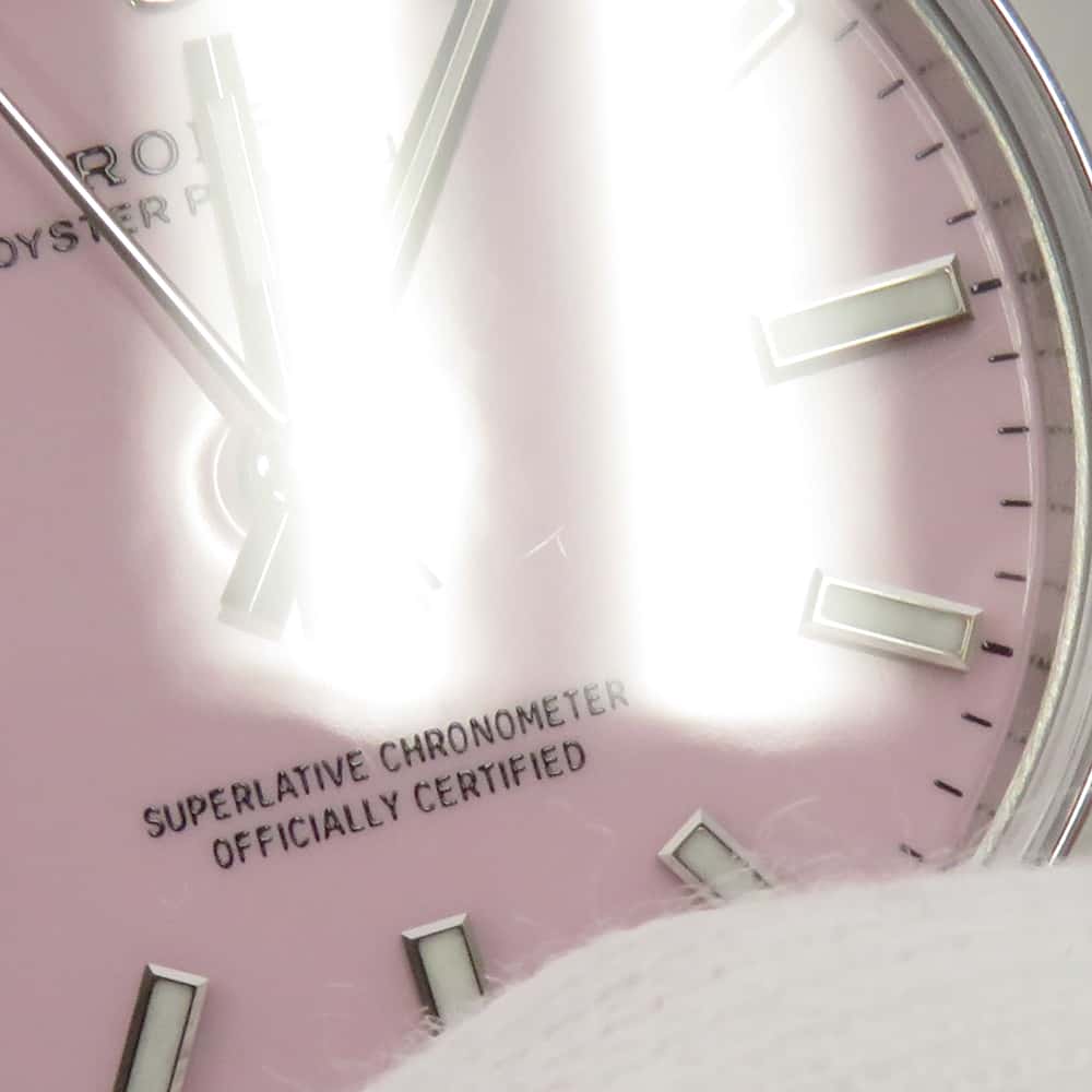ROLEX Oyster Perpetual 31 W31mm Stainless Steel Candy pink Dial277200