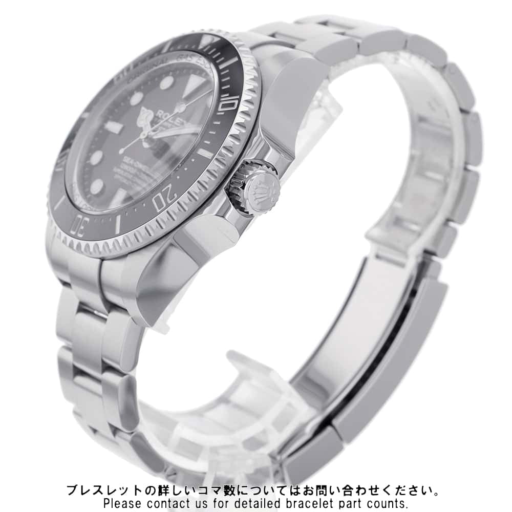ROLEX Sea-Dweller Deepsea W44mm Stainless Steel Black Dial136660