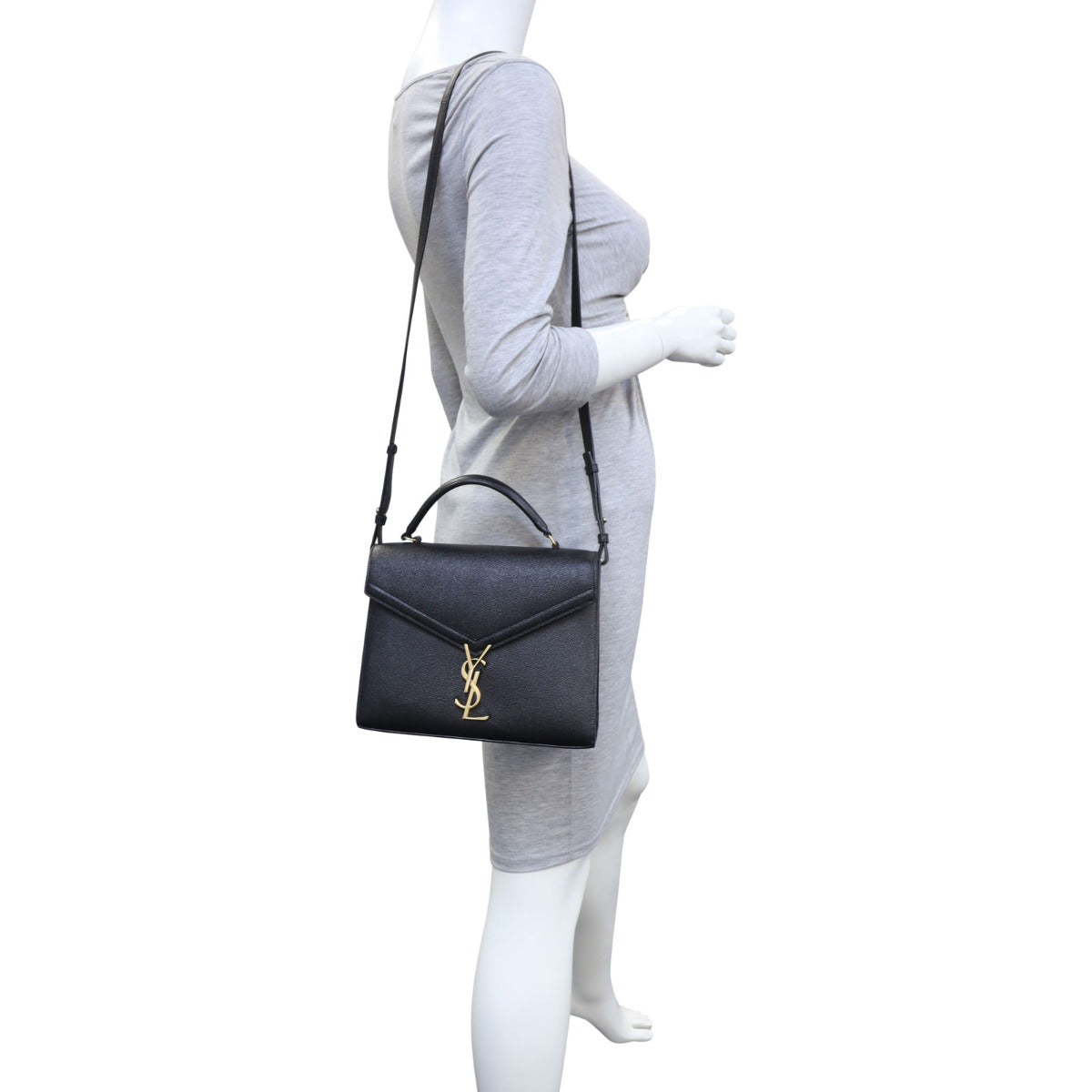 Saint Laurent Cassandra Top Handle Medium Bag