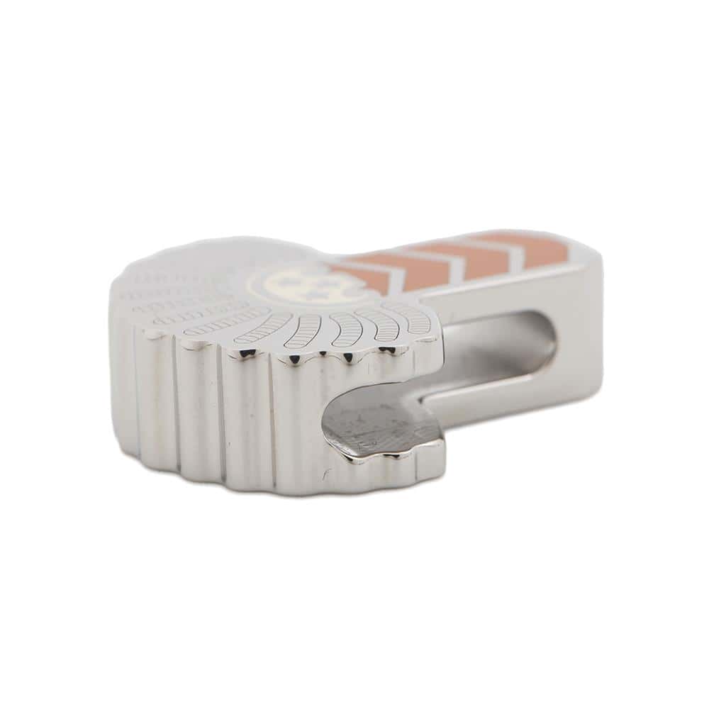 HERMES Epaulet TwillyRing Orange/Silver Metal