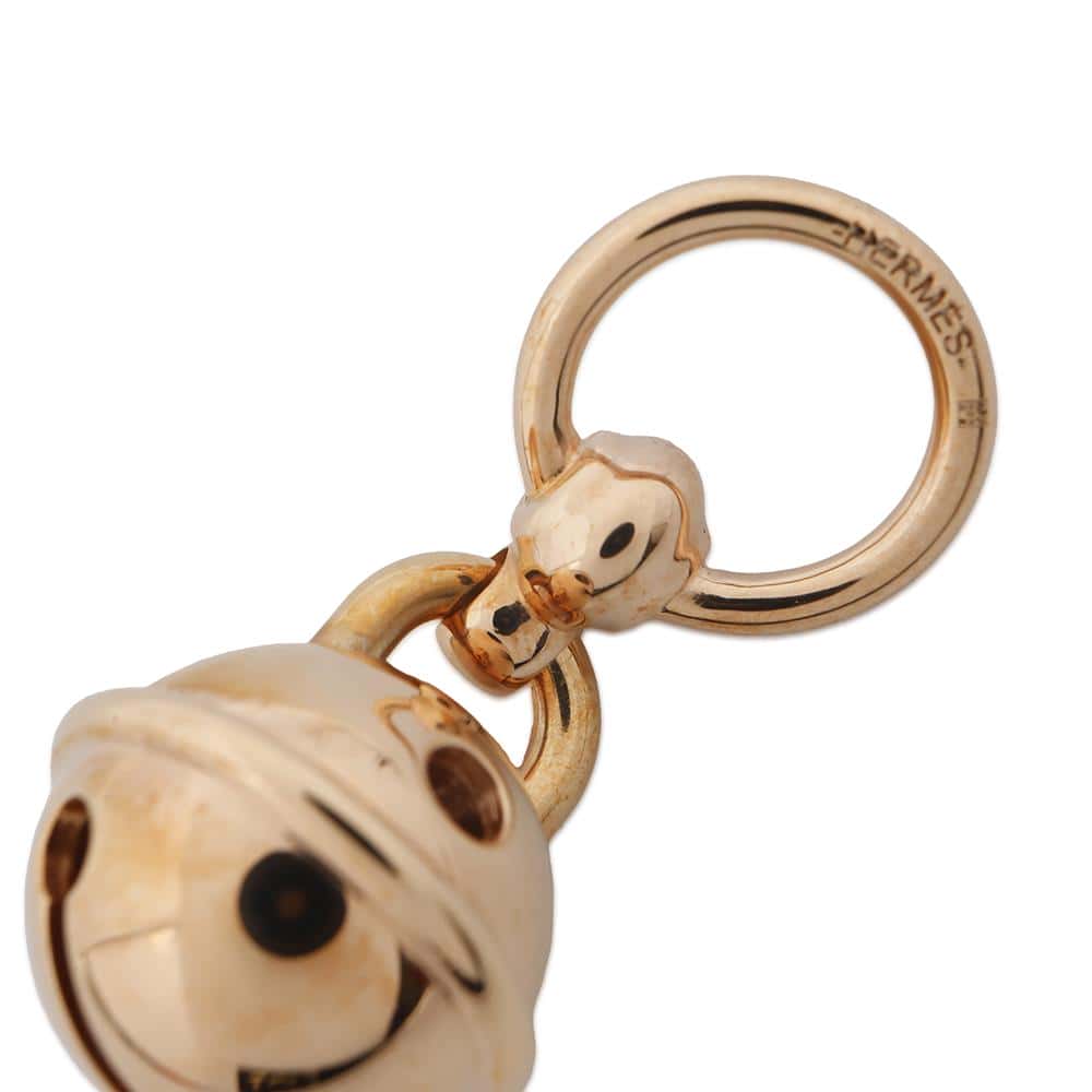 HERMES ScarfRing Twilly ãBellã Pink GoldH603339S 00 Metal