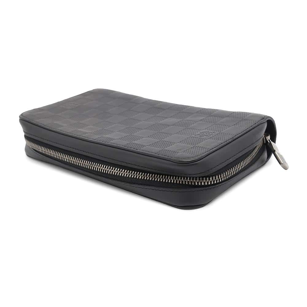 LOUIS VUITTON ZippyXL OnyxN61254 Damier Infini Leather