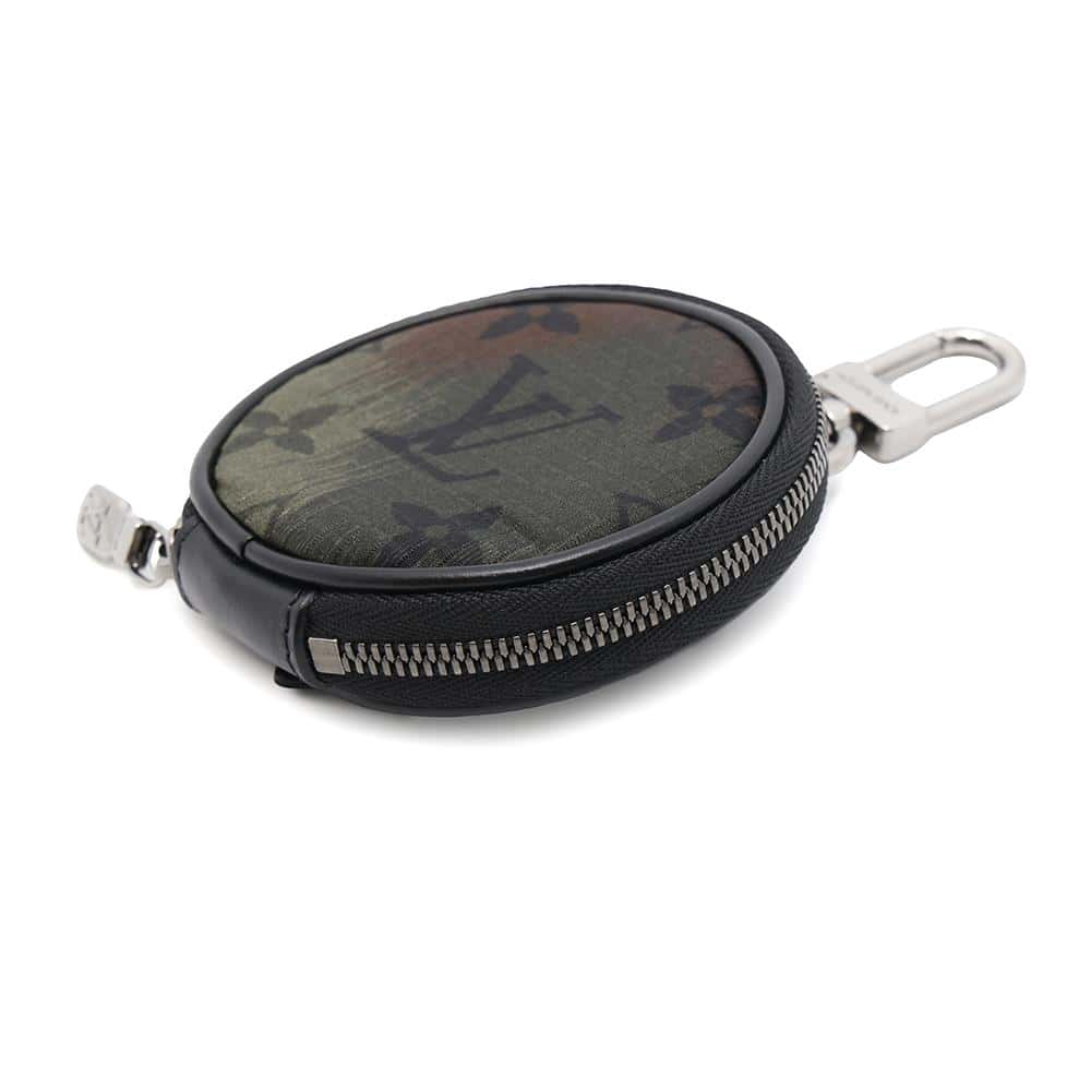 LOUIS VUITTON Porto Craie / Pouch Nylon Khaki/NoirMP2711 Monogramã»Camouflage