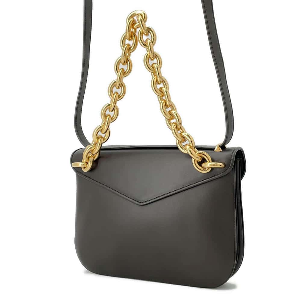 Bottega Veneta Mount Envelope Shoulder Bag Brown667398 Smooth Calf Leather