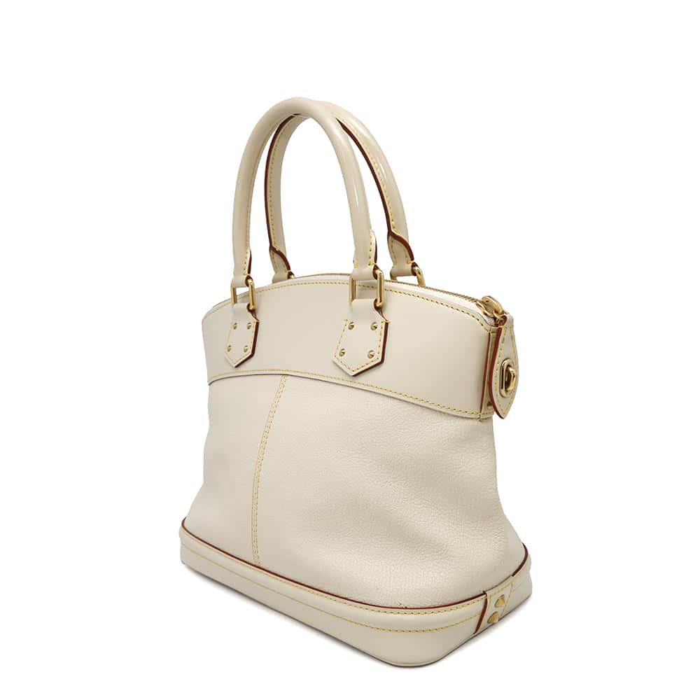 LOUIS VUITTON Lock It BlancM91887 Suhaliã»Leather Size PM