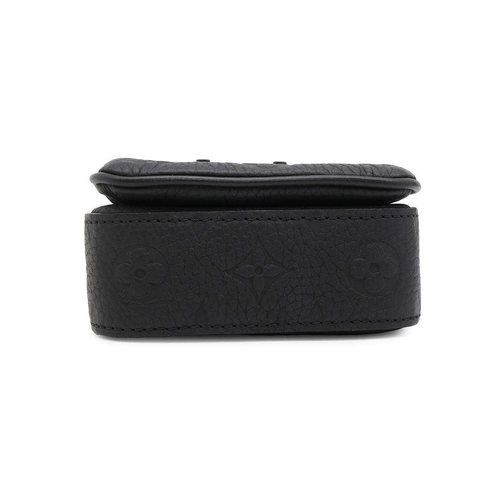 LOUIS VUITTON SPadlock Vertical Wearable Wallet NoirM81524 Monogramã»Taurillon