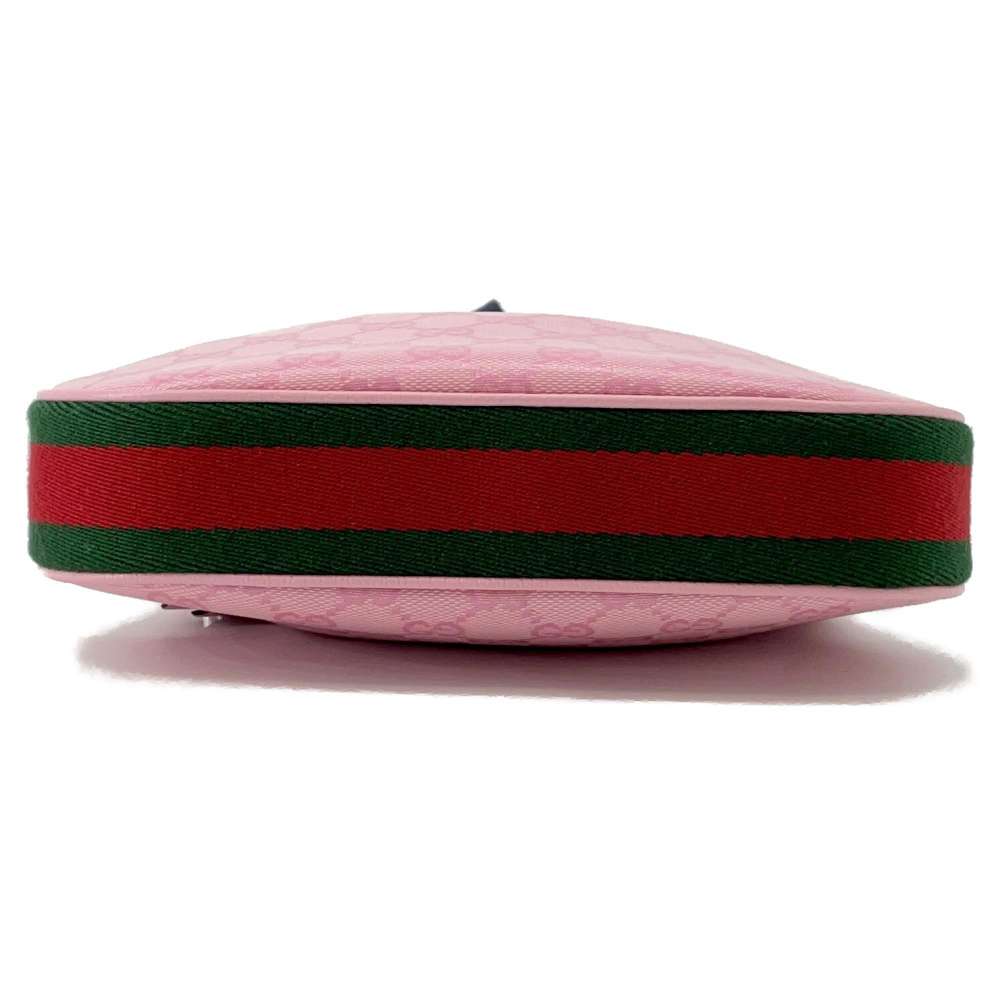GUCCI AttachÃ© Shoulder Bag Pink699409 PVC Canvas