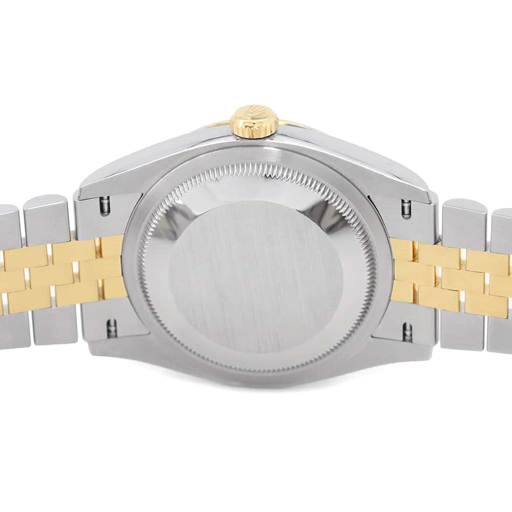 ROLEX Datejust 36 W36mm Stainless Steel K18YG Golden Fluted Motif Dial126233G