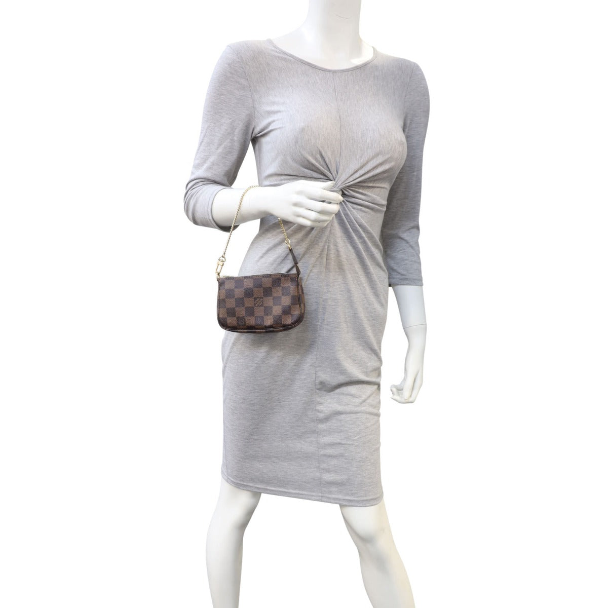 Louis Vuitton Mini Pochette Accessoires Damier Ebene